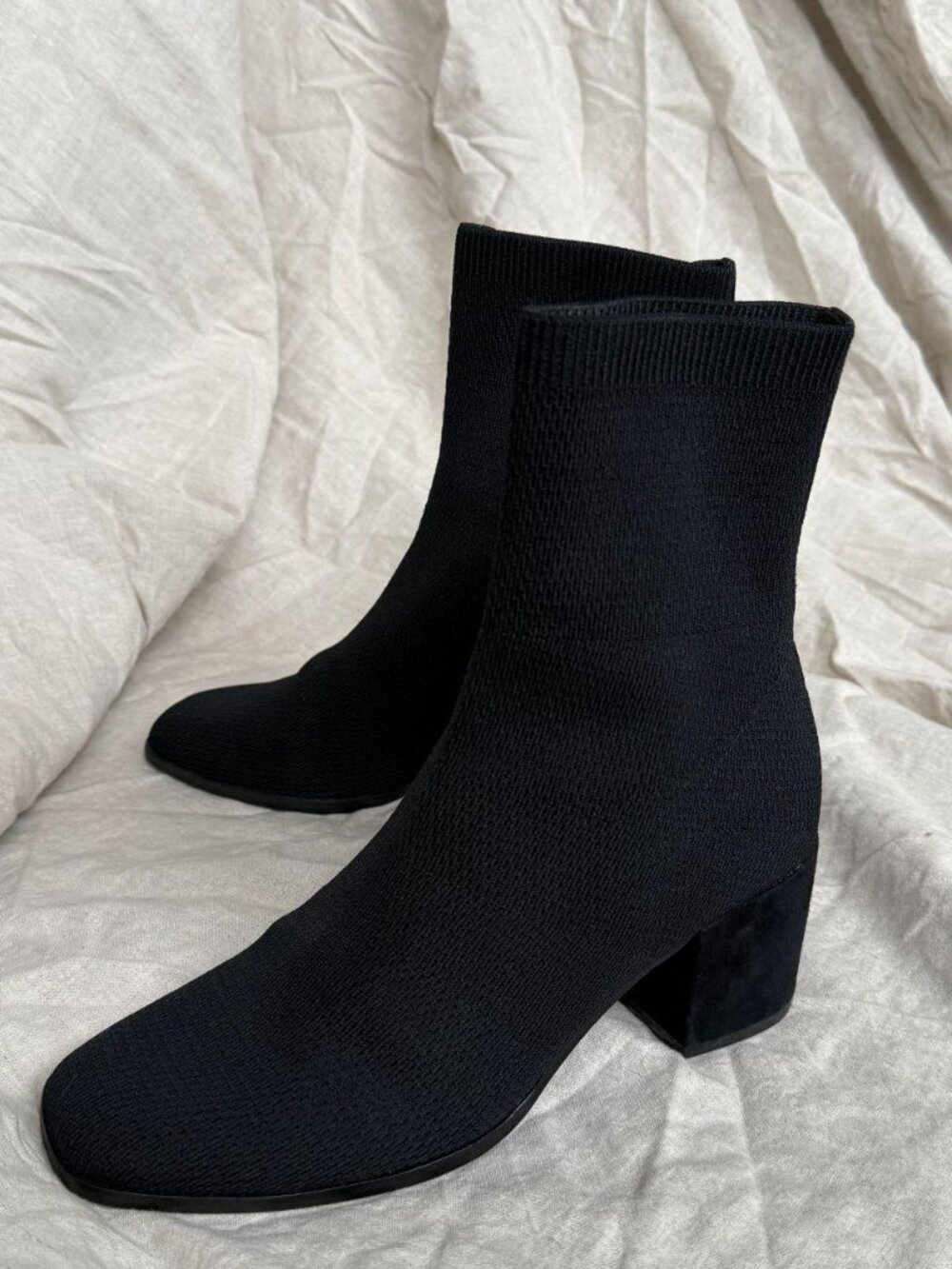 Eileen Fisher Women's Black Boots Size 9 - Picture 3 of 8